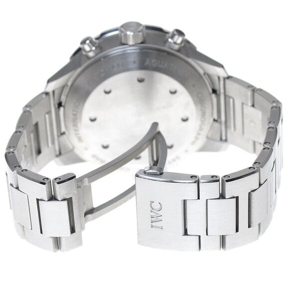 IWC Aqua timer Chronograph Silver Dial Automatic Men's Watch - Picture 4 of 7